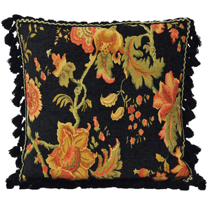 Fairvale Floral Tasselled Cushion