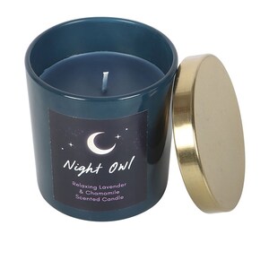 Night Owl Sleep Candle With Lavender And Chamomile