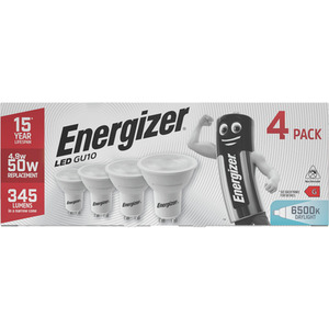 Energizer LED GU10 345lm 6500K Lightbulb