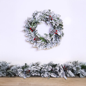 The  Snowy Alpine Wreath