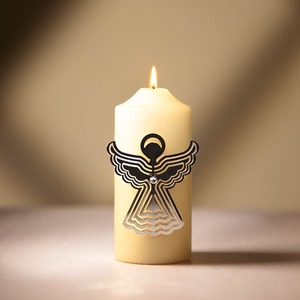Silver Metal Candle Pins