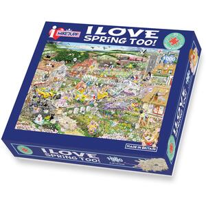Mike Jupp I Love Spring Too 1000 Piece Jigsaw Puzzle
