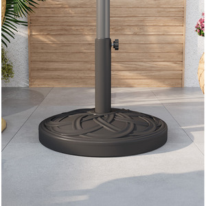 25kg Heavy Duty Round Parasol Base
