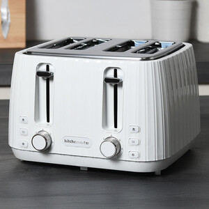 KitchenMaster Waterfall 4 Slice Toaster