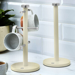 Townhouse Towel Pole and Mug Tree Set