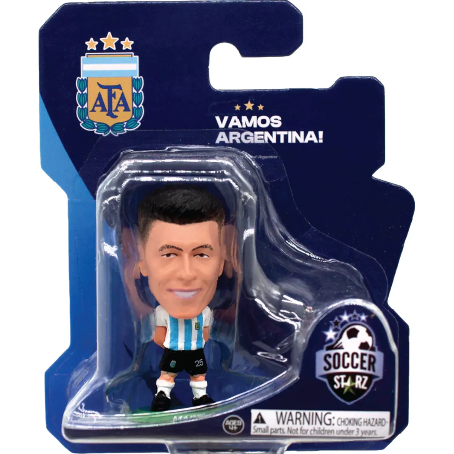 SoccerStarz Argentina Lisandro Martinez New Kit 5cm Figure - Turquoise