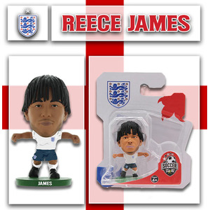 SoccerStarz England Reece James  2022 Version 5cm Figure