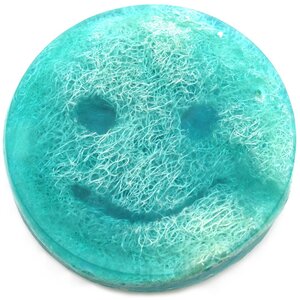 Happy Scrub Soap Raspberry Pomegranate Exfoliating Bar