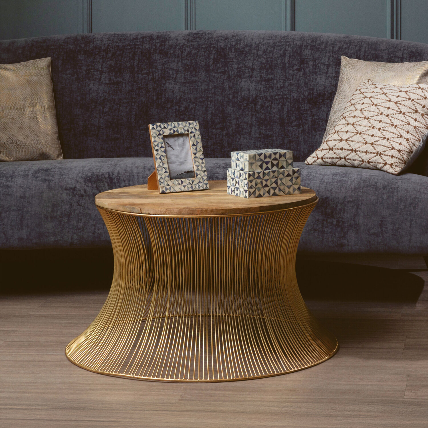 Templar Coffee Table - Gold