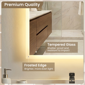 Rectangular Bathroom Wall Mirror