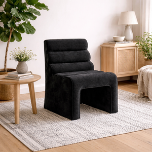 Midleton Chenille Ribbed Accent Chair