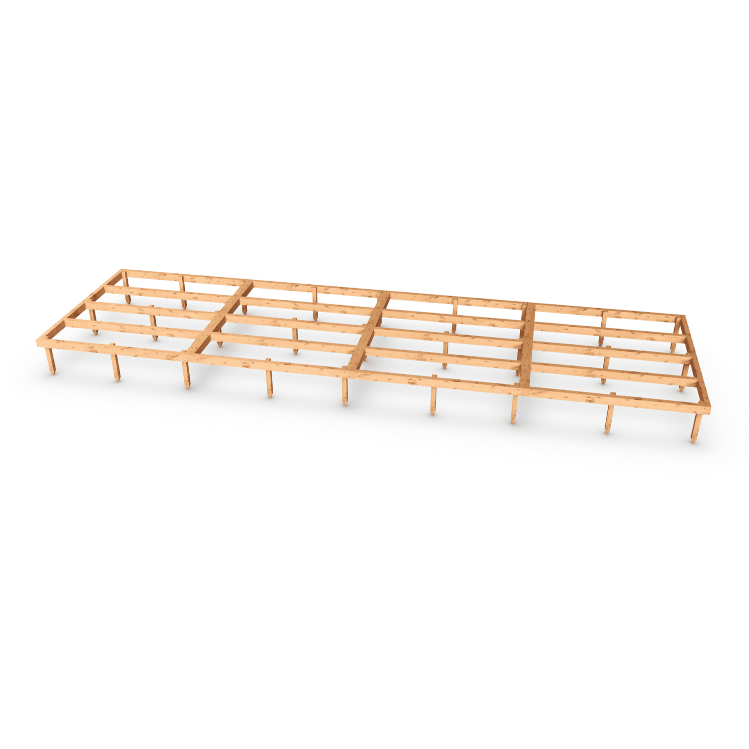 Empire Sheds 20X6 Empire Timber Shed Base - Green