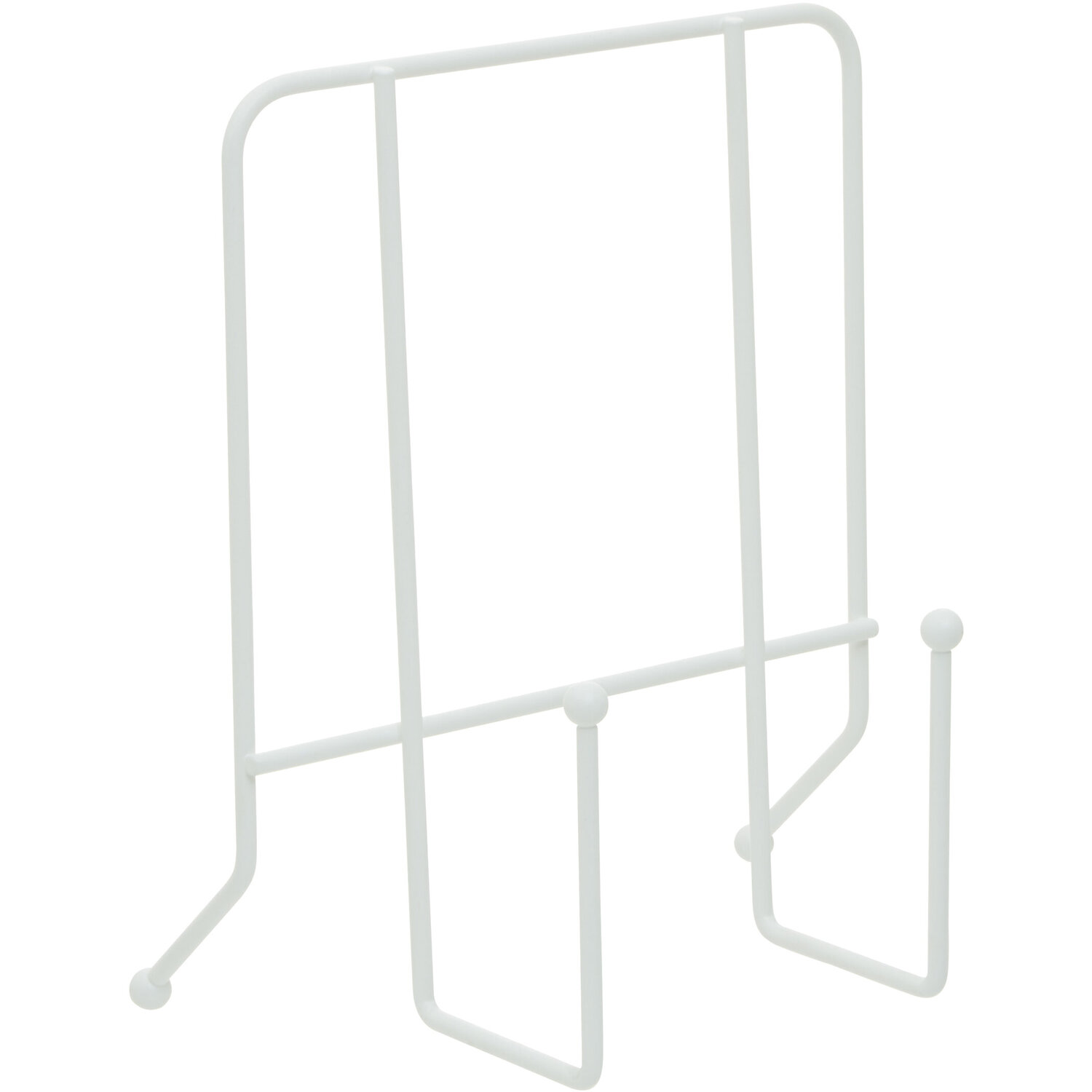 Reyna Matt White Finish Cookbook Stand - White