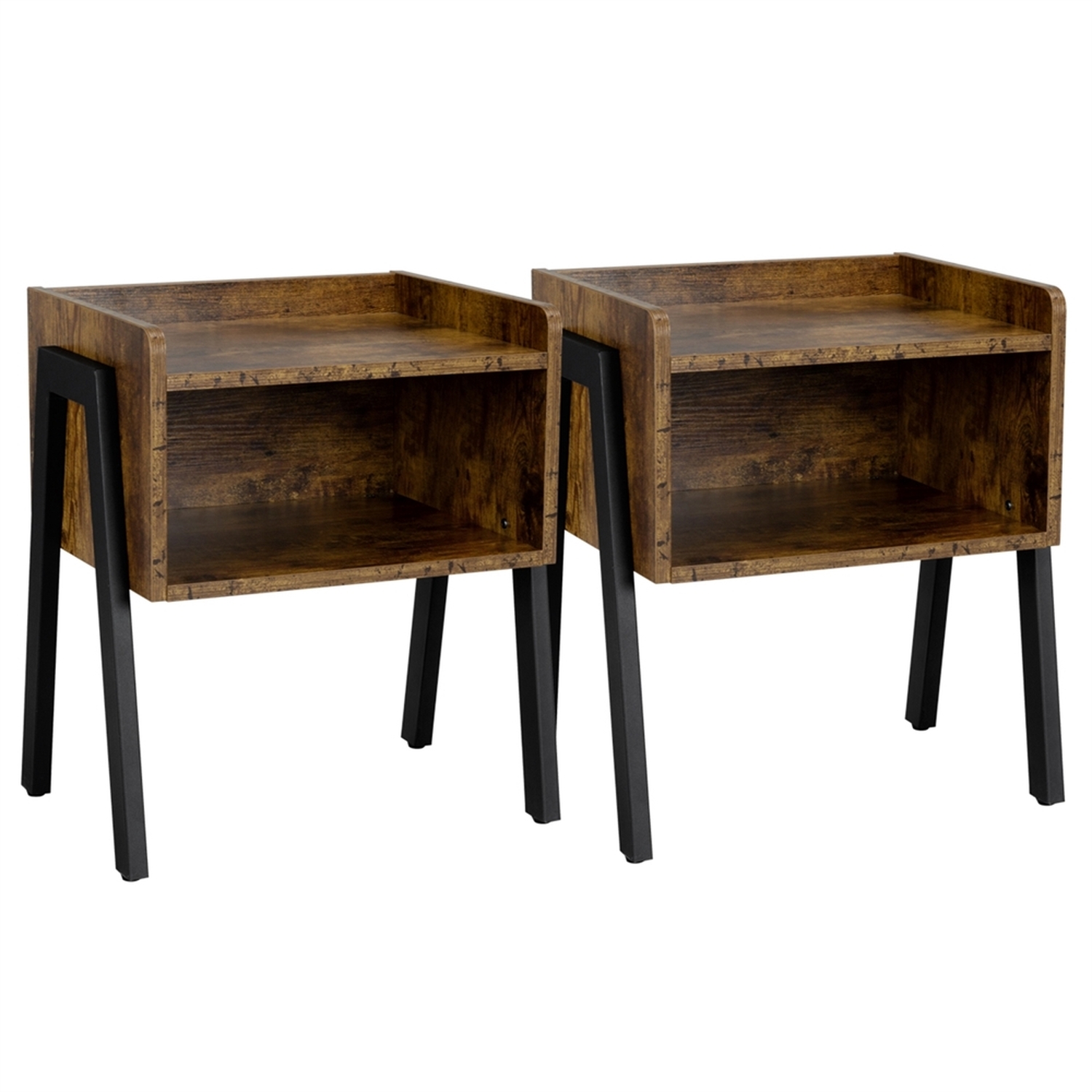 Two Side Tables Set of 2 Side Table for Living Room Bedroom