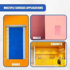 Paint Roller Set 12 Pcs 10 Mini Foam Rollers for Painting