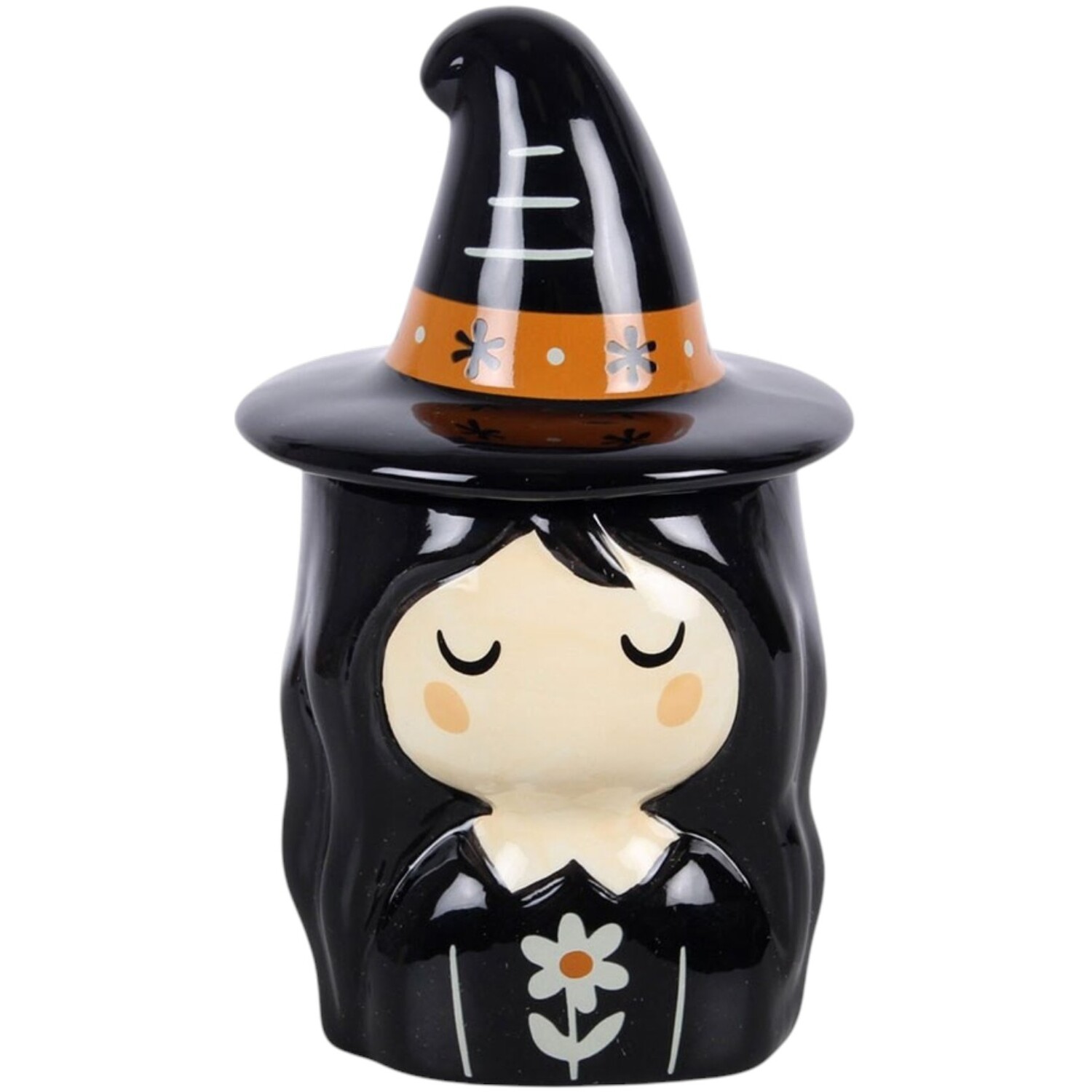 Frightful Folk Witch Oil Burner - Black