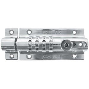 Henry Squire Combi 2 Re-Codeable Locking Bolt 120mm - Chrome