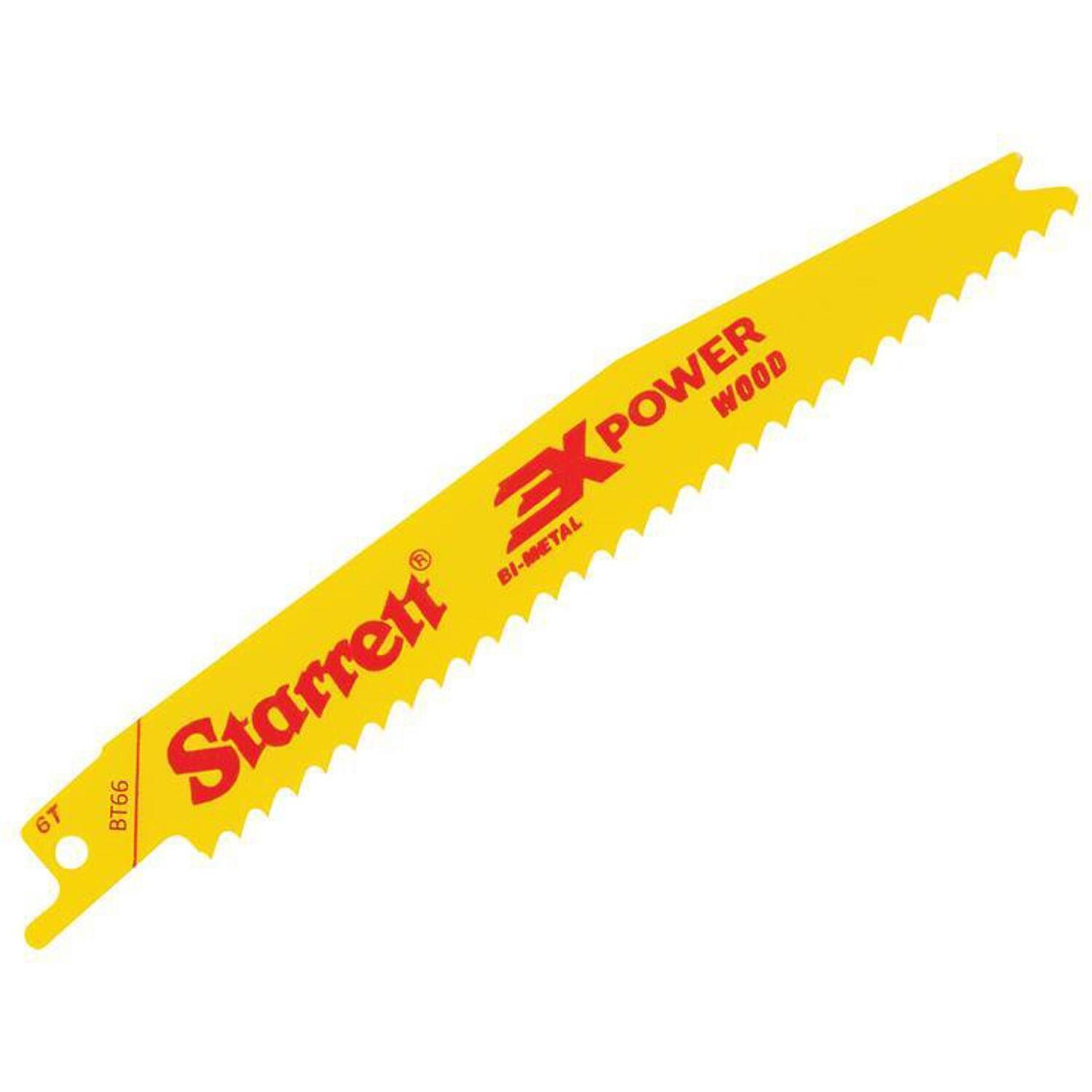 B&Q - Bt66-5 Wood Cutting Reciprocating Saw Blades 6Tpi152 X 19 X 1.30mmPack Of 5 - Image 5