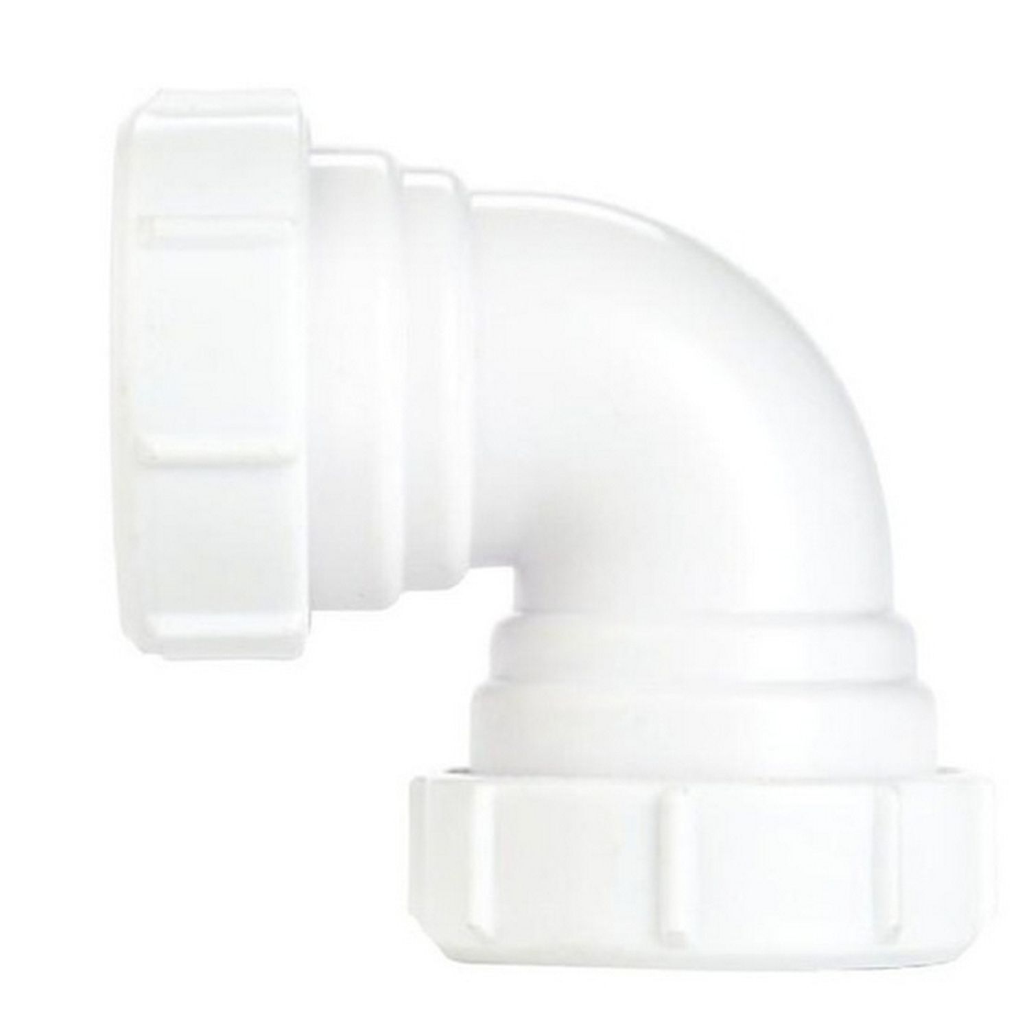 Securplumb 90 Degree Bend Pipe Bend - White