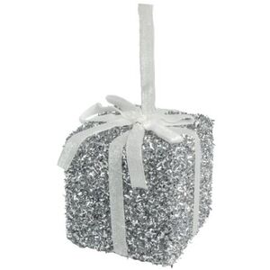 Davies Products Tinsel Present Christmas Decoration