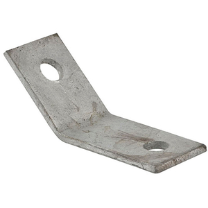 Obtuse Angle Bracket 2 Hole 45Deg 58 x 75 HDG (Box of 25)