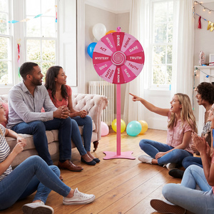 Tabletop or Floor Standing Spinning Prize Wheel