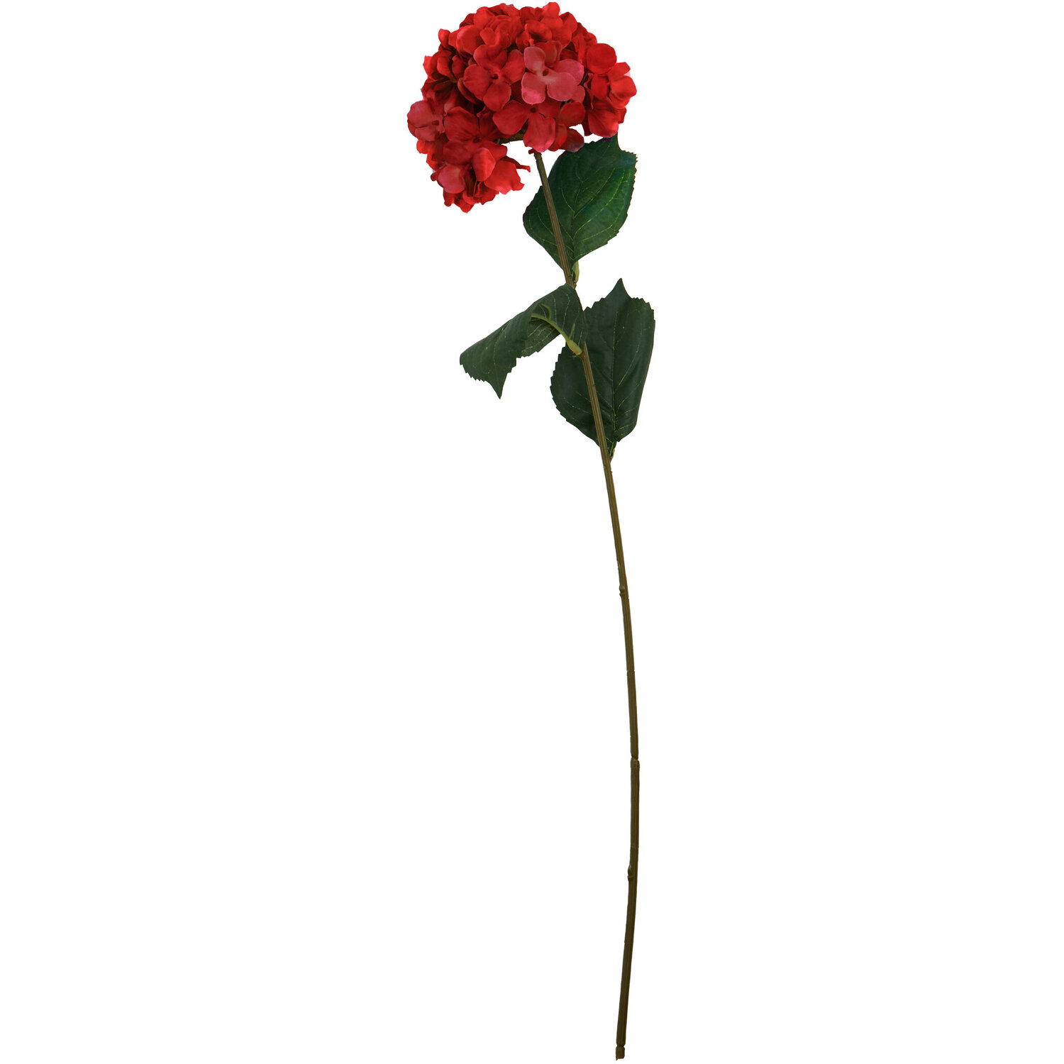 Fiori Red Hydrangea Flower Stem - Red