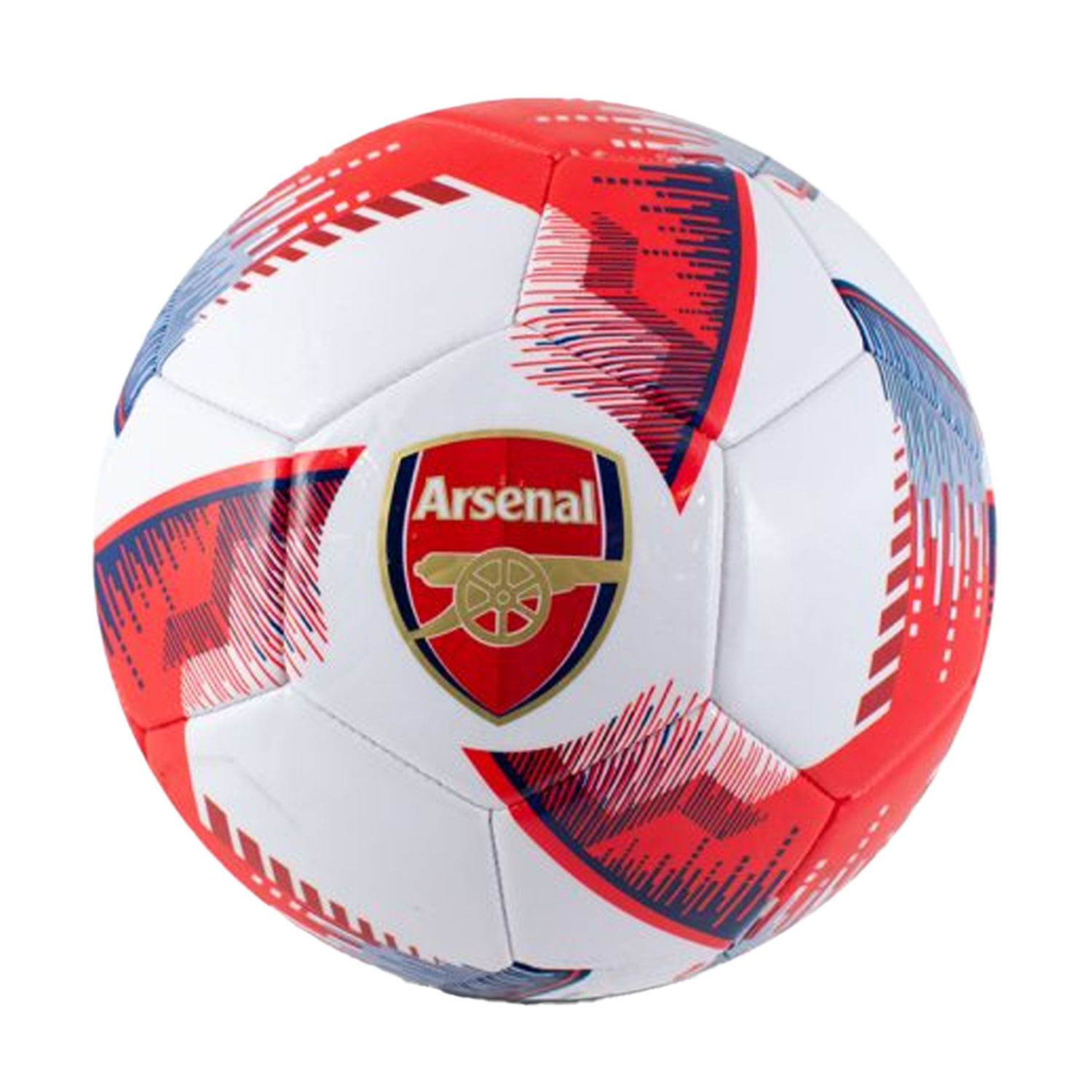 Arsenal Fc Blitz Crest Football - Red/White