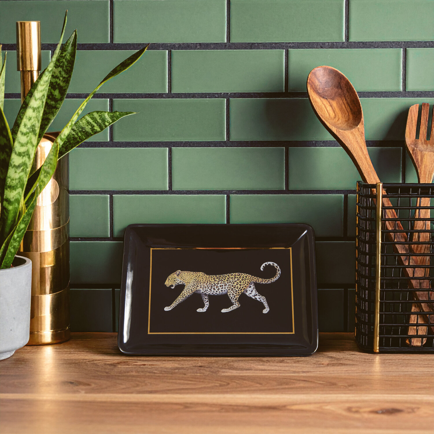 Maison By Premier London Leo Tray - Multi Colour