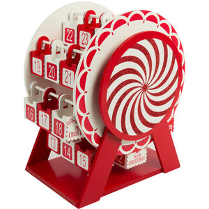 Candy Cane Ferris Wheel Advent Calendar