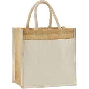 Westford Mill Mini Starched Jute 14L Shopper Bag