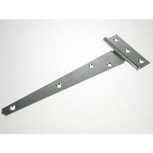 Pressed Steel 121L Light Tee Hinge Bright Zinc Plated - 203mm / 8
