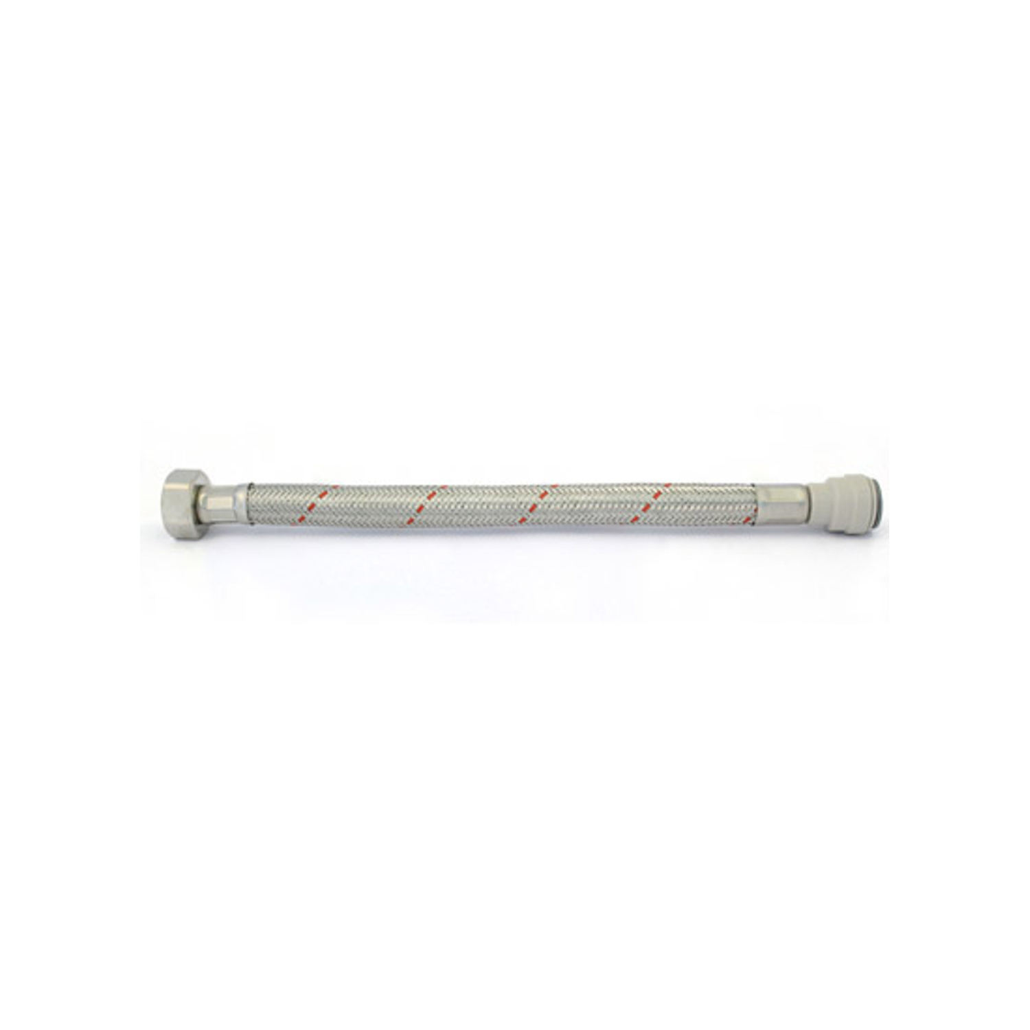 Primaflow Flexible Tap Connectors Hq Pf Std Bore 1/2" X 300Mm - W-Tap15j-10 - Silver