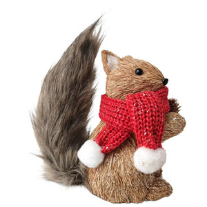 Festive Cosy Squirrel Decoration