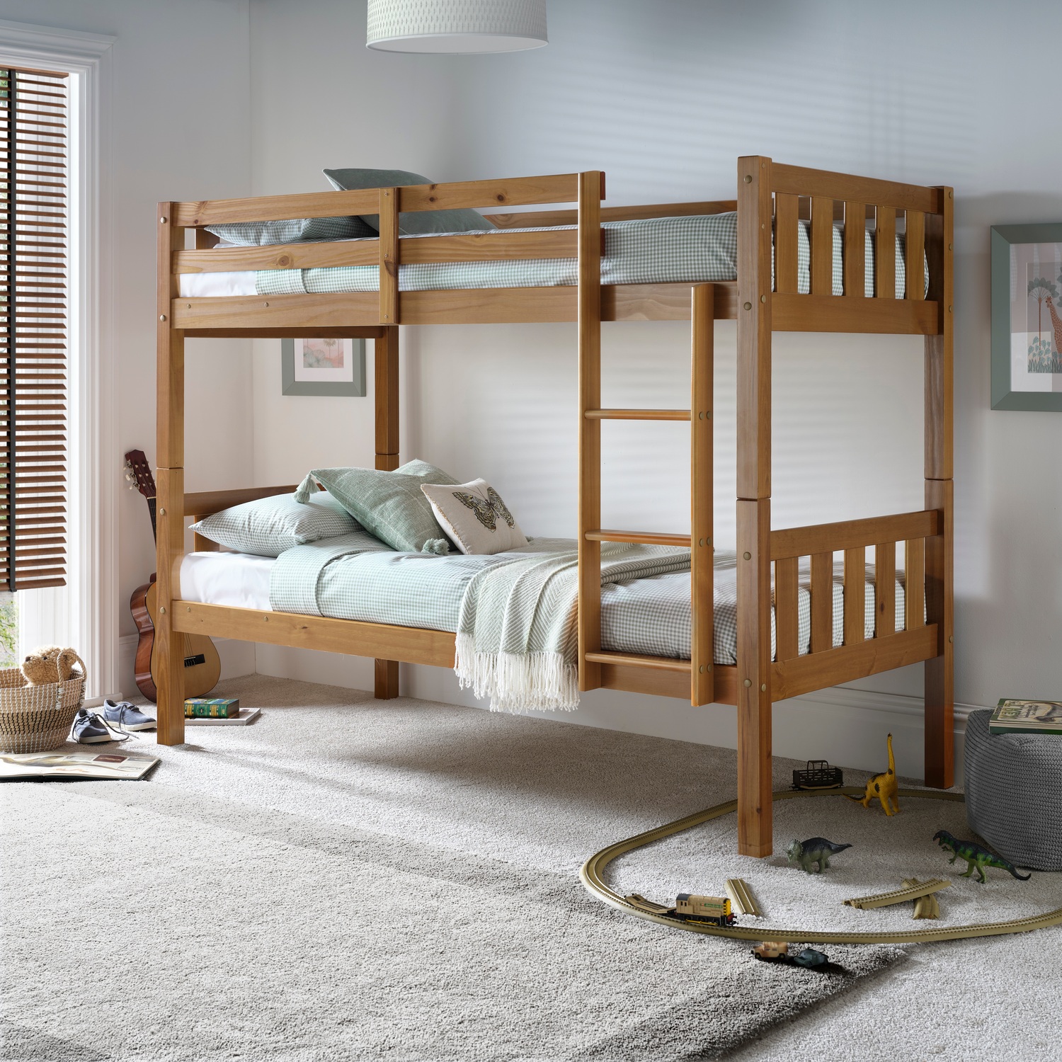 Bedmaster Icon Pine Wooden Bunk Bed - Pine