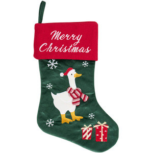 Christmas Goose Stocking
