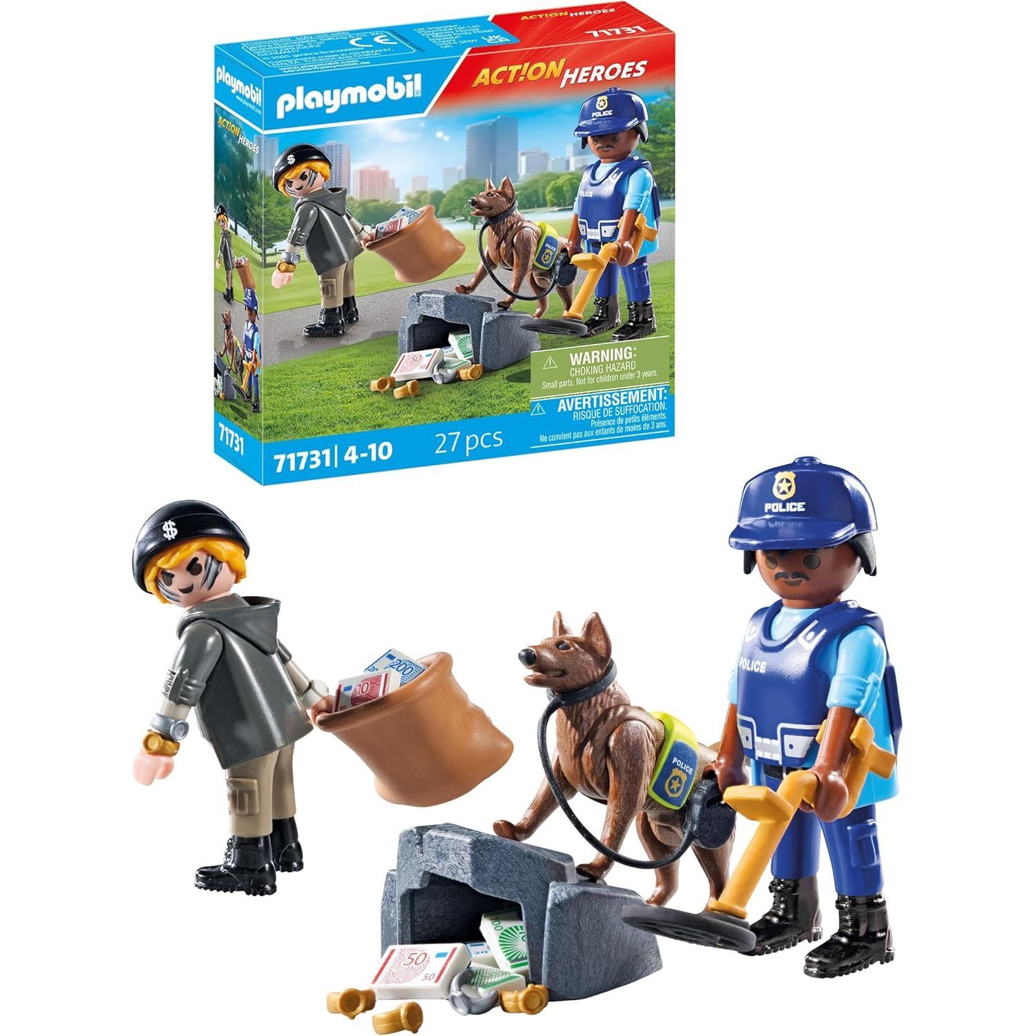 Police Search - Blue