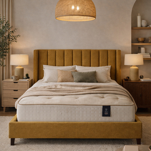 Prestige 7000 Pocket Cashmere Wool Dual Sided Mattress Medium Firm