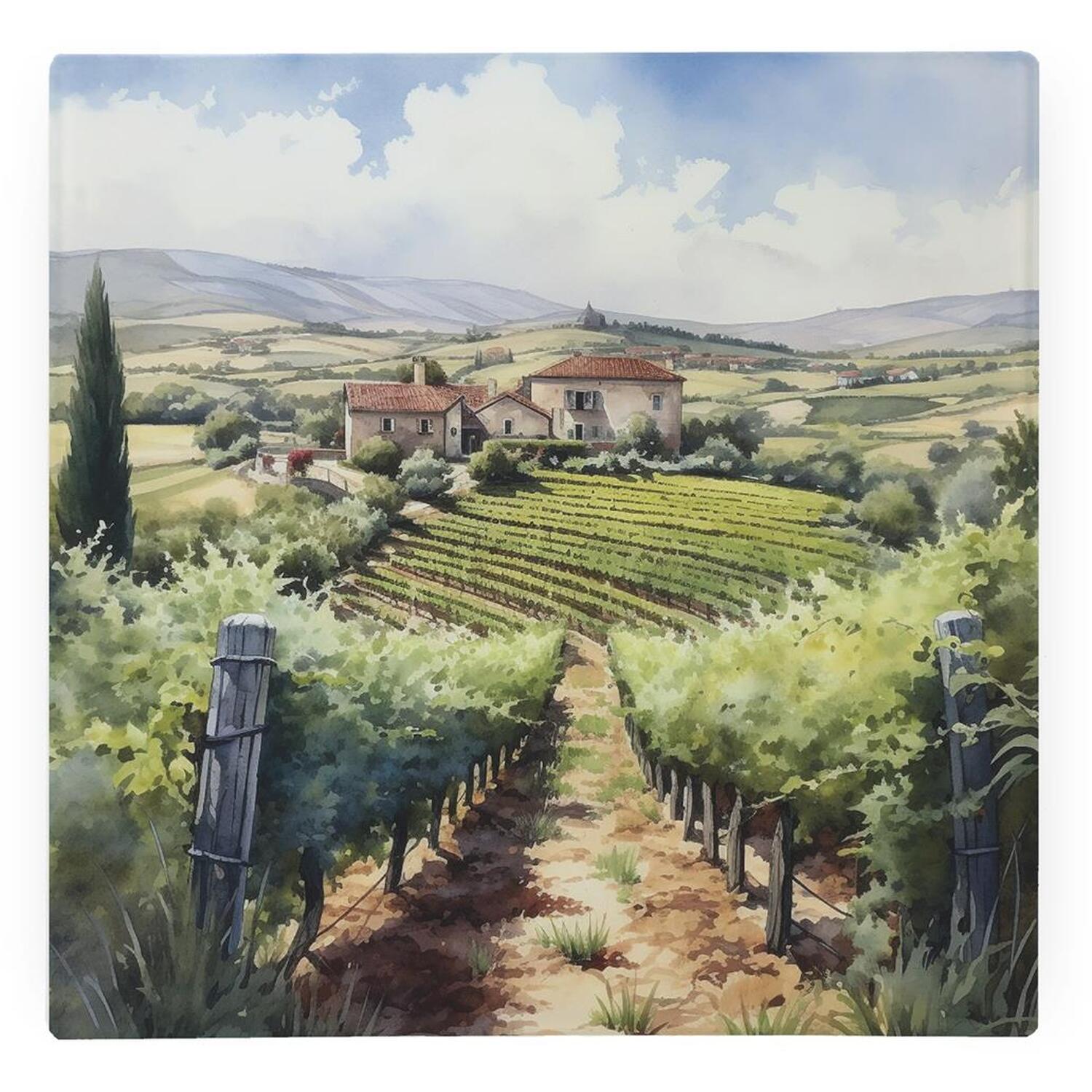 Image of Vineyard View Glass Hot Pot Stand&hellip;