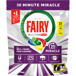 Fairy Miracle Platinum Plus Dishwasher Tablets