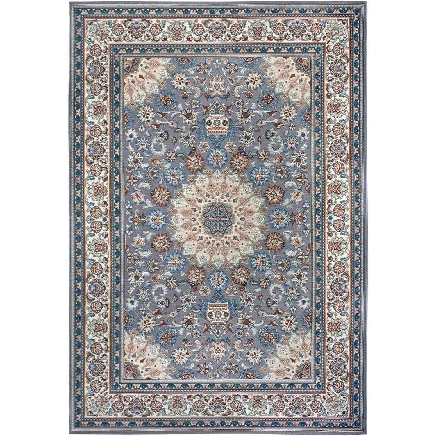 The Rugs Vintage Indoor & Outdoor Rug Grey & Blue - Grey / 235.0Cm / Polypropylene