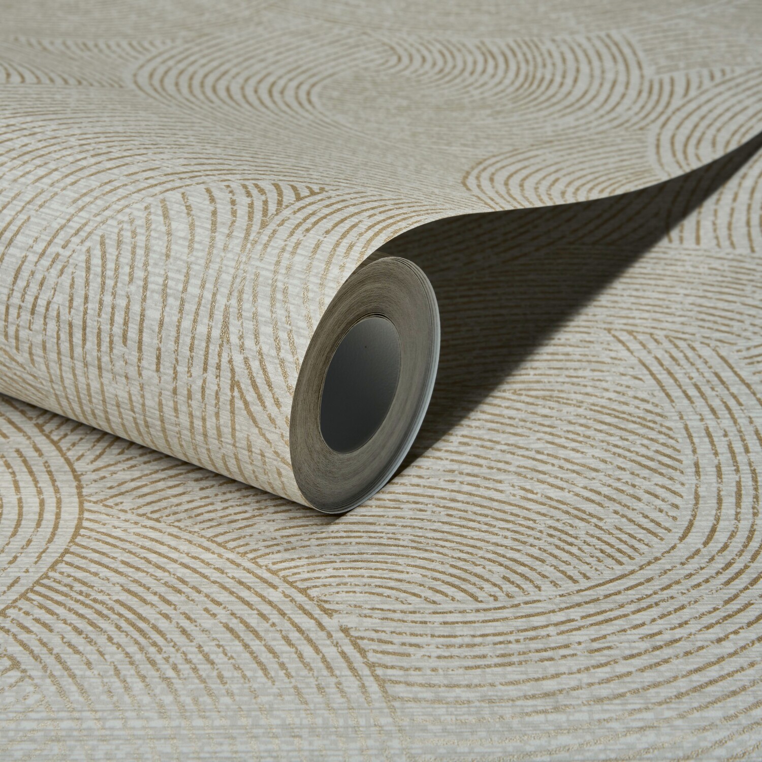 Rackhams Grey Boutique Organic Maze Swirl Pvc-Free Eco Wallpaper, - Image 2