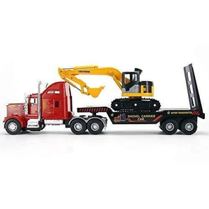 Big Daddy Tractor Excavator with Flatbed Lorry Combo - Heavy Duty