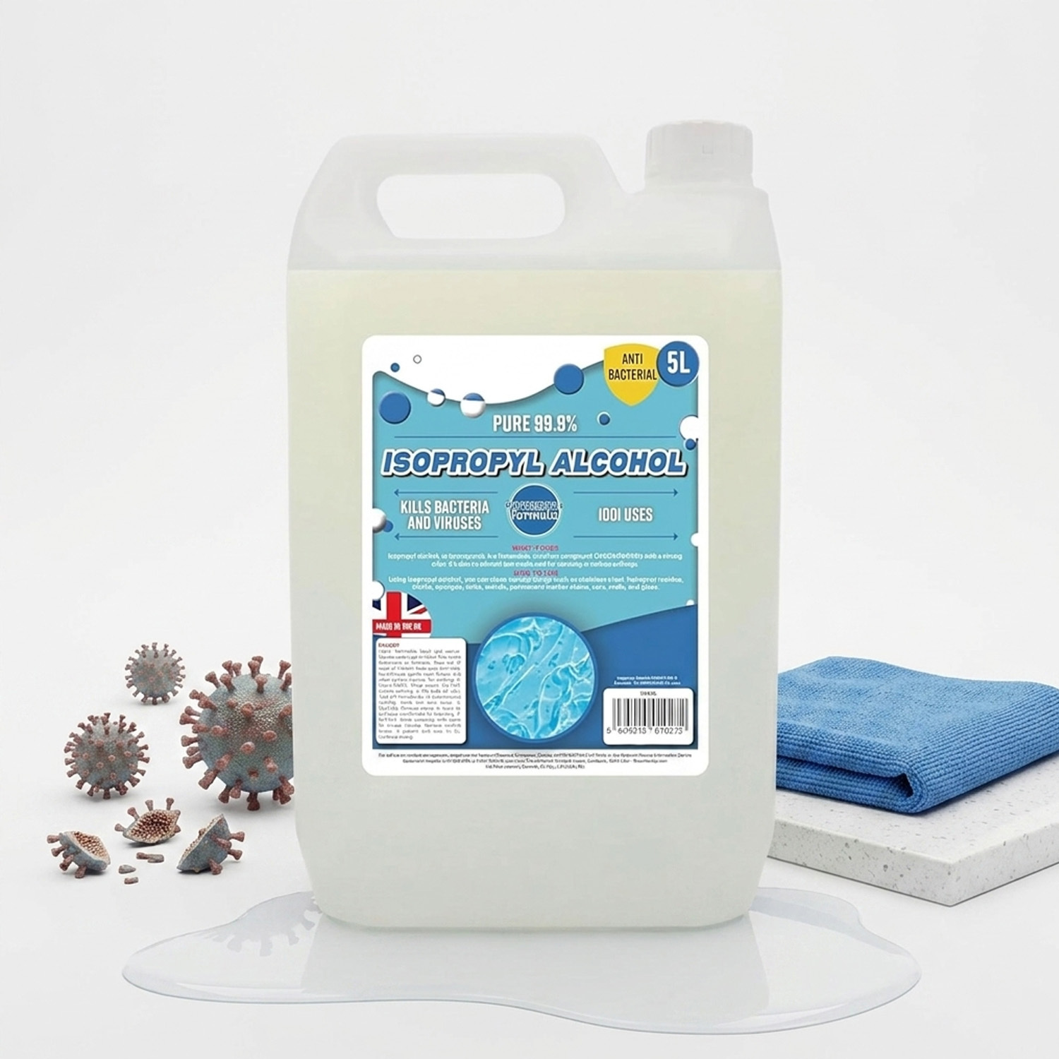Image of 1 x 5L Strong Isopropyl IPA&hellip;