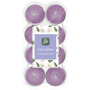Pack of 16 Pure Jasmine Colour Tea-Lights