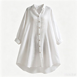 Women Embroidered Beach Cover Up Half Sleeve Swimsuit