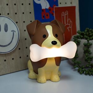 Rufus The Dog Mood Light. Kawaii Nursery Decor. Soft Glow Night Light. Dog Lover Gift. Battery...