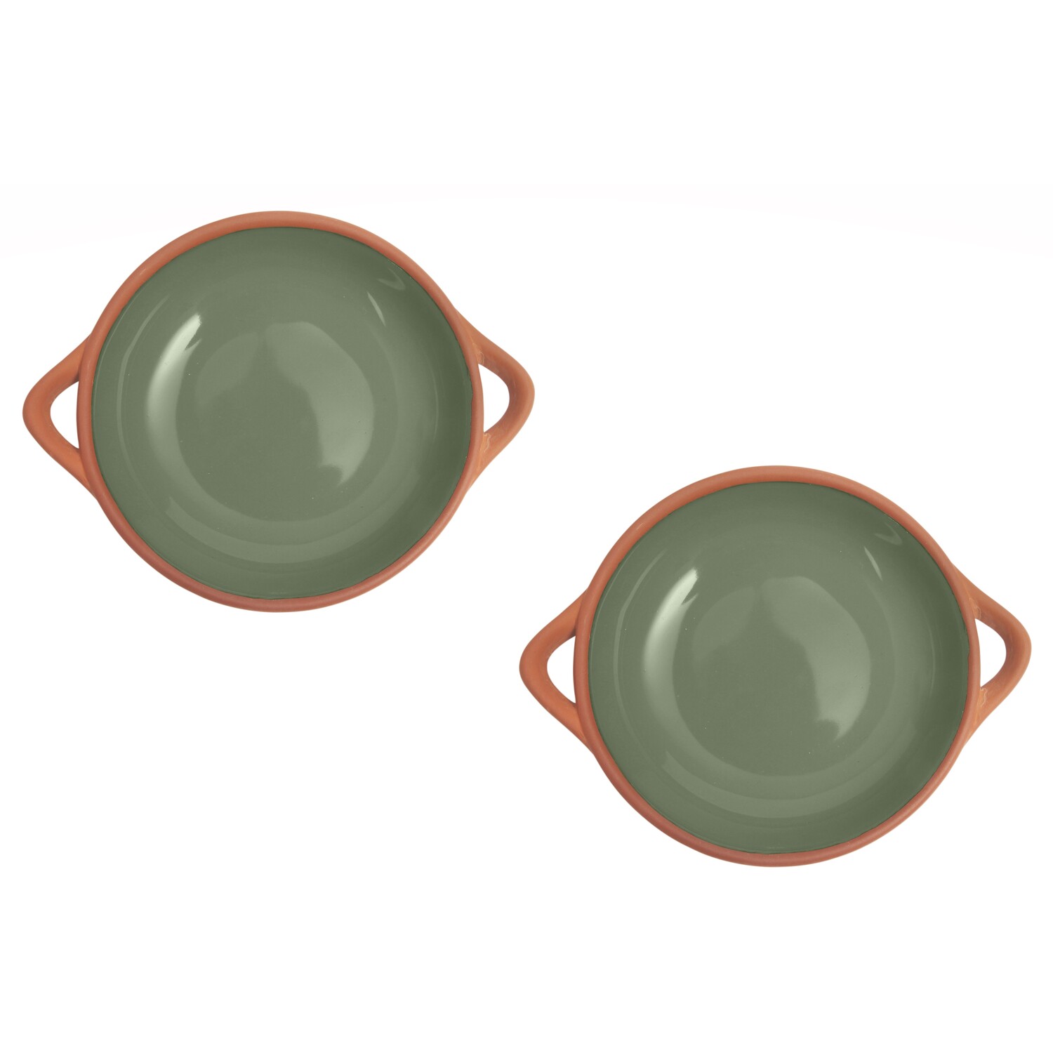 Image of Sintra Small Glazed Terracotta Tapas Dish&hellip;
