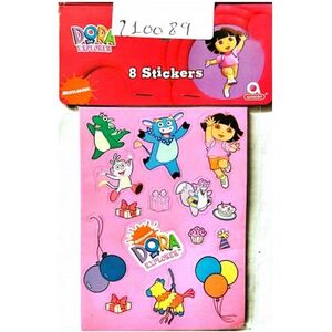 Dora The Explorer Characters Stickers (Pack of 8)
