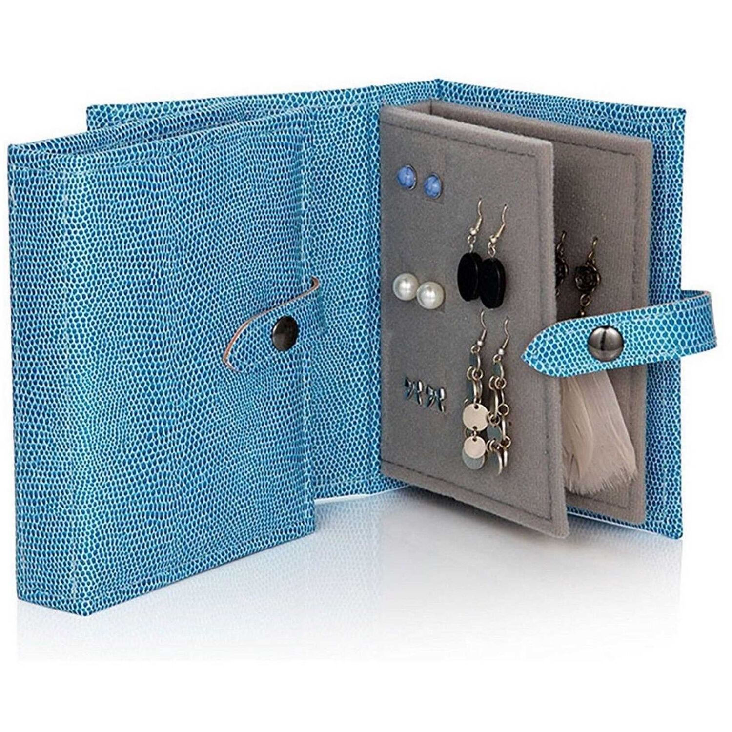 Little Little Book of Earrings - Blue Lizard - Image 4